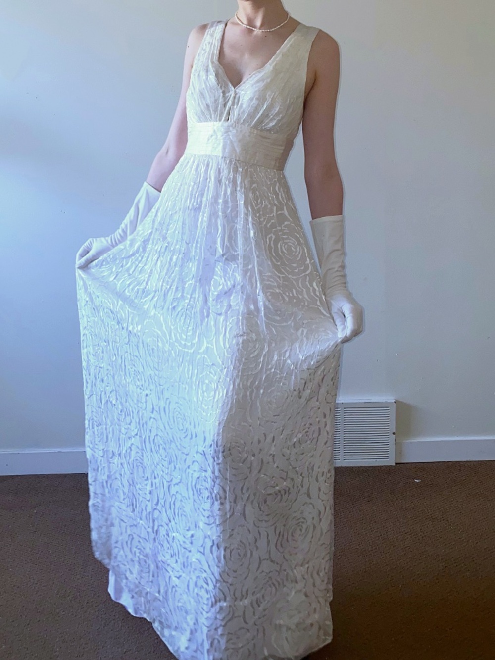 NWT Dreamy Silk Dress BCBGMaxAzria - Picture 2 of 6
